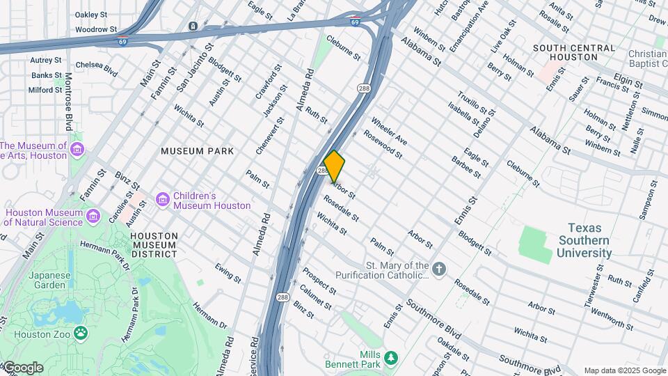 2218 Arbor St Map and Location Details