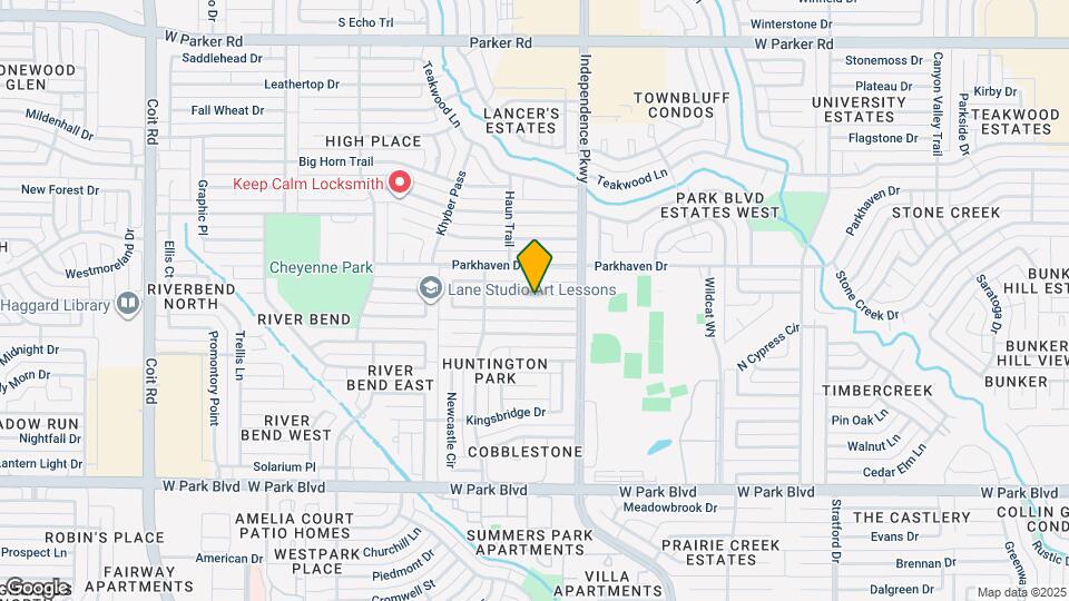 3205 Winchester Dr Map and Location Details