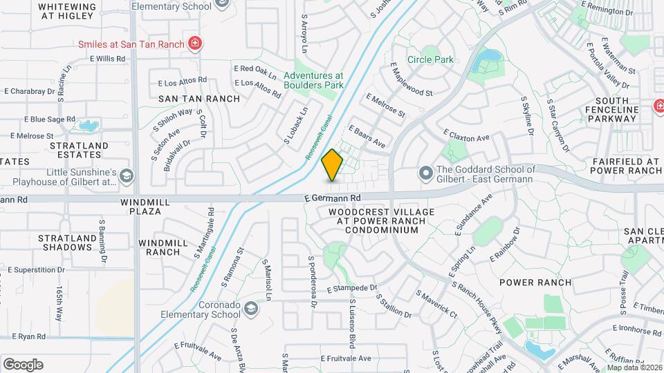 3775 E Santa Fe Ln Map and Location Details