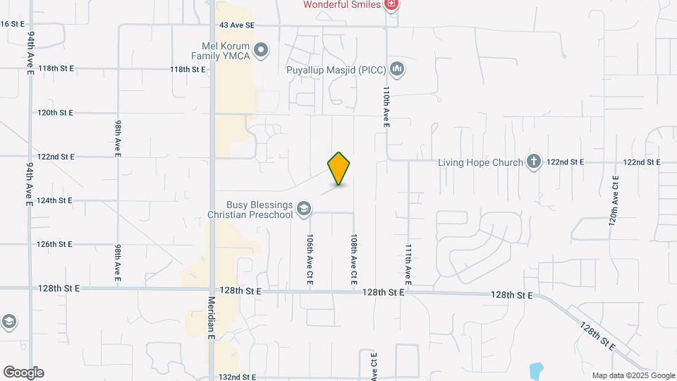 12313 107th Ave Ct E Mapa y Detalles de la Ubicación