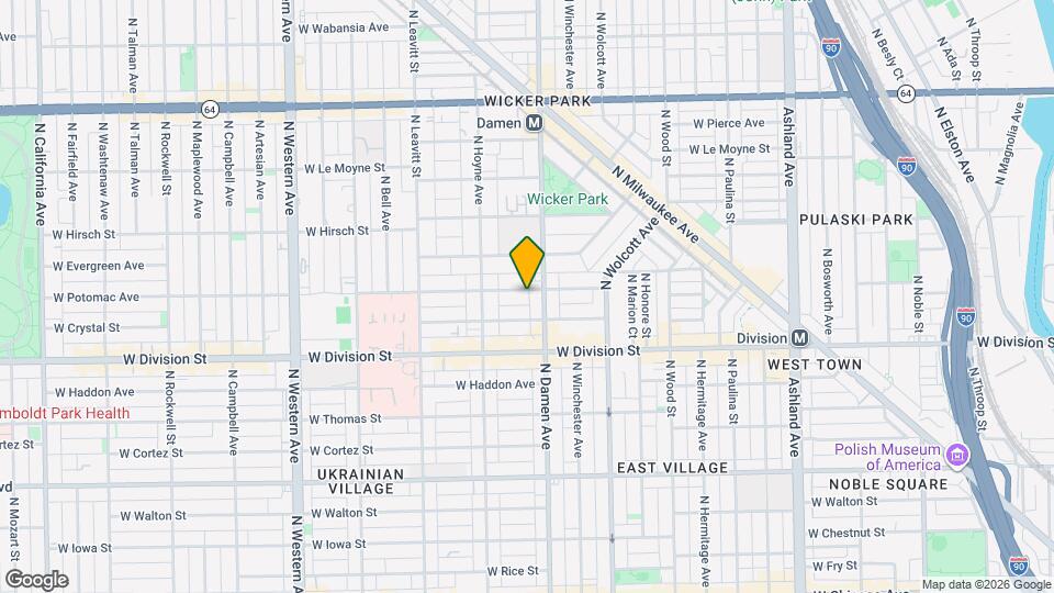 2015 W Potomac Ave Map and Location Details