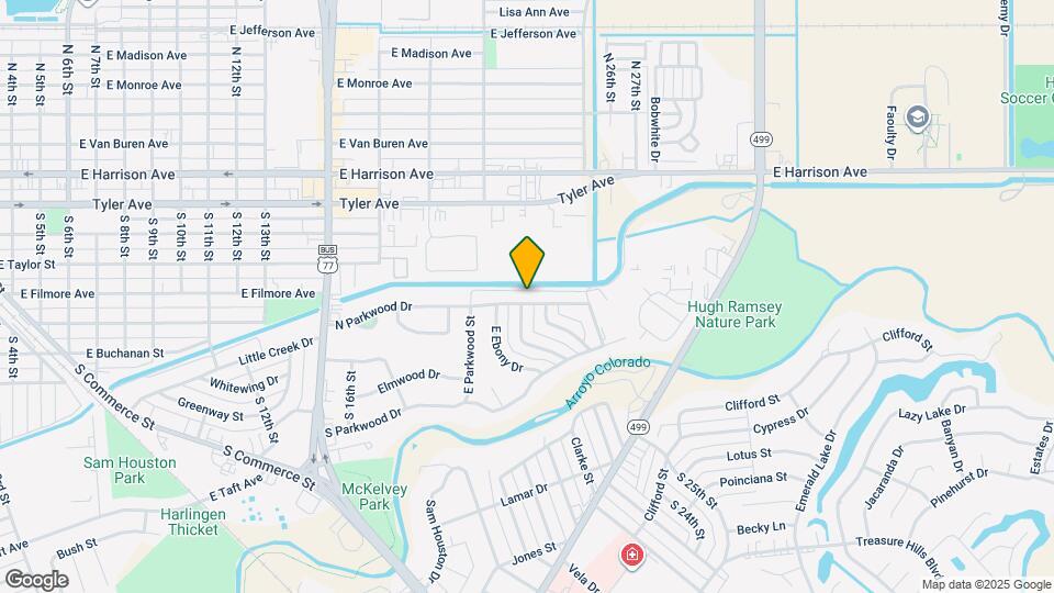 2301 N Parkwood Dr Map and Location Details