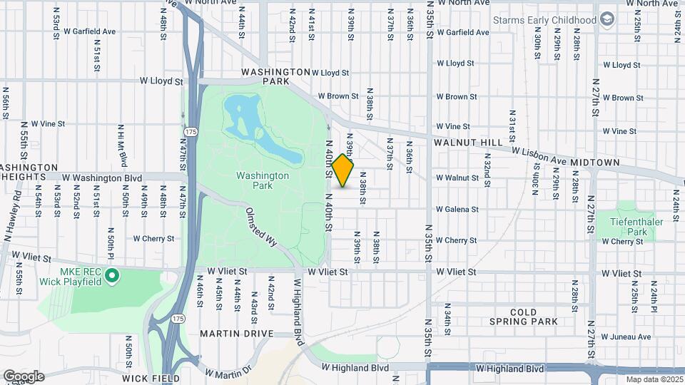3913-3915-3915 W Walnut St Map and Location Details
