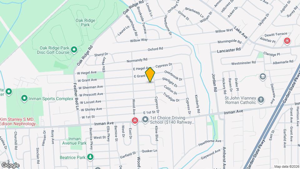 11 E Sherman Ave Map and Location Details