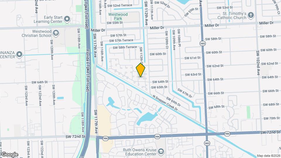6355 SW 112th Pl Mapa y Detalles de la Ubicación