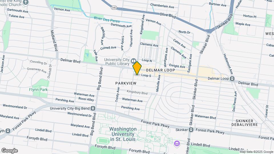 6675 Washington Ave Mapa y Detalles de la Ubicación