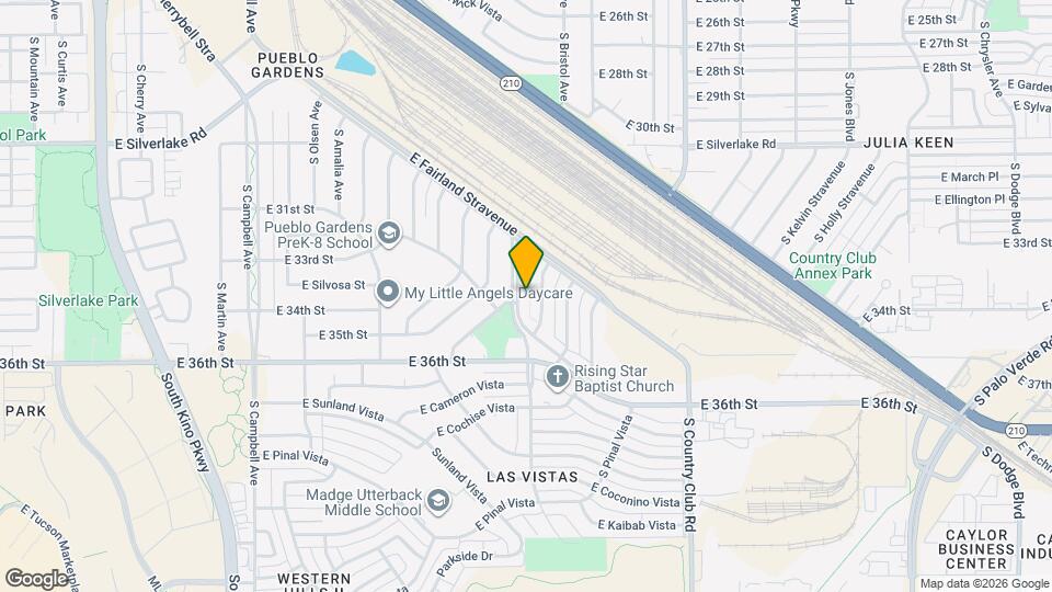 2317 S Forgeus Ave Map and Location Details