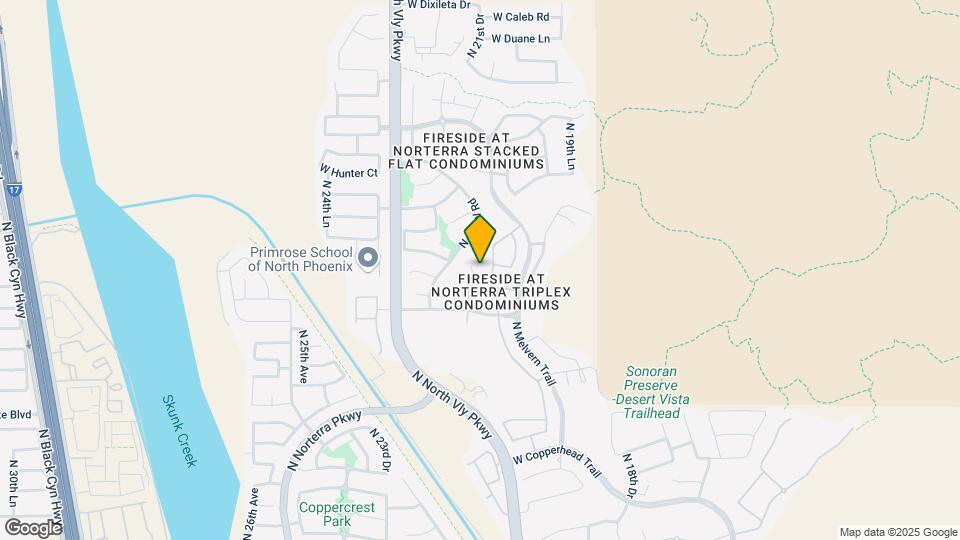 28707 N 21st Ln Map and Location Details