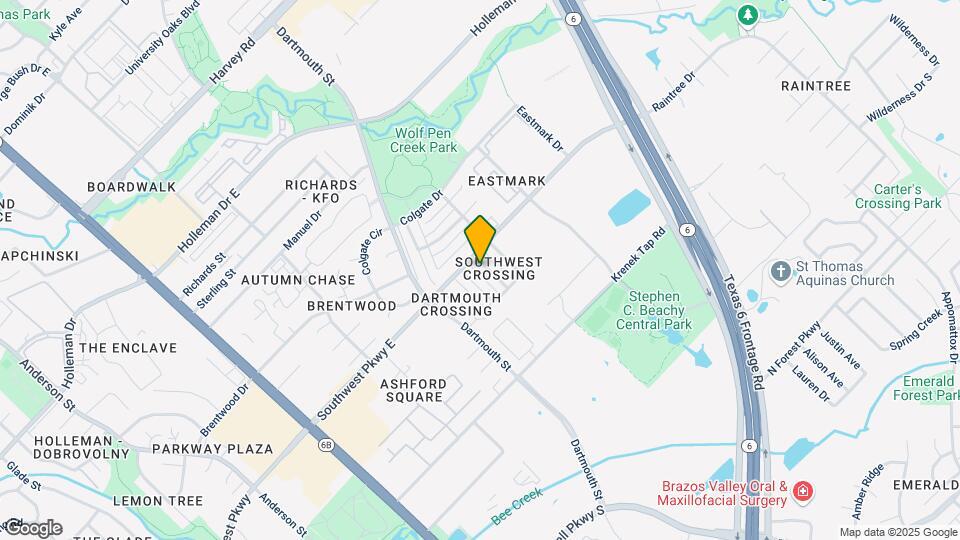 2508 Hickory Dr, Unit 2508 Map and Location Details