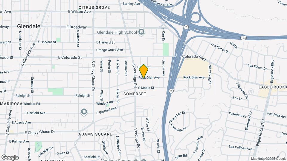 1422 Rock Glen Ave, Unit 214 Map and Location Details