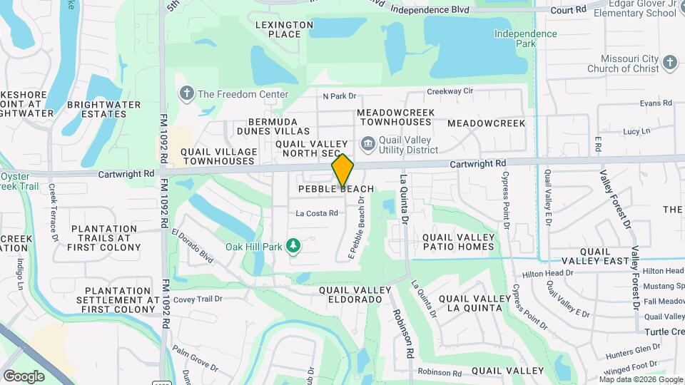 3202 Palm Desert Ln Mapa y Detalles de la Ubicación