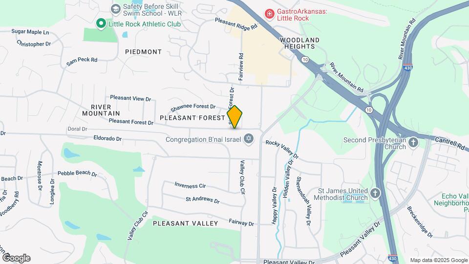 11801 Pleasant Forest Dr Map and Location Details