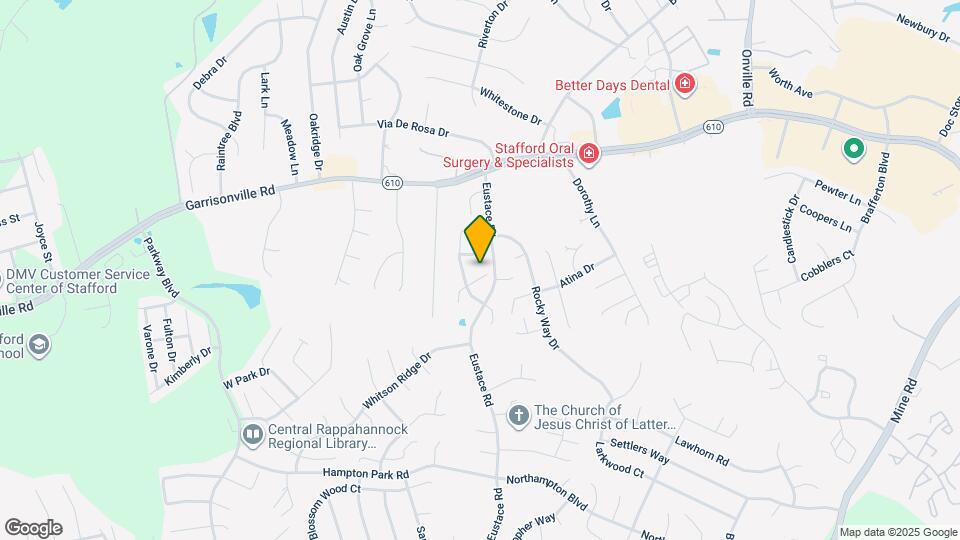203 Blueridge Ct Map and Location Details