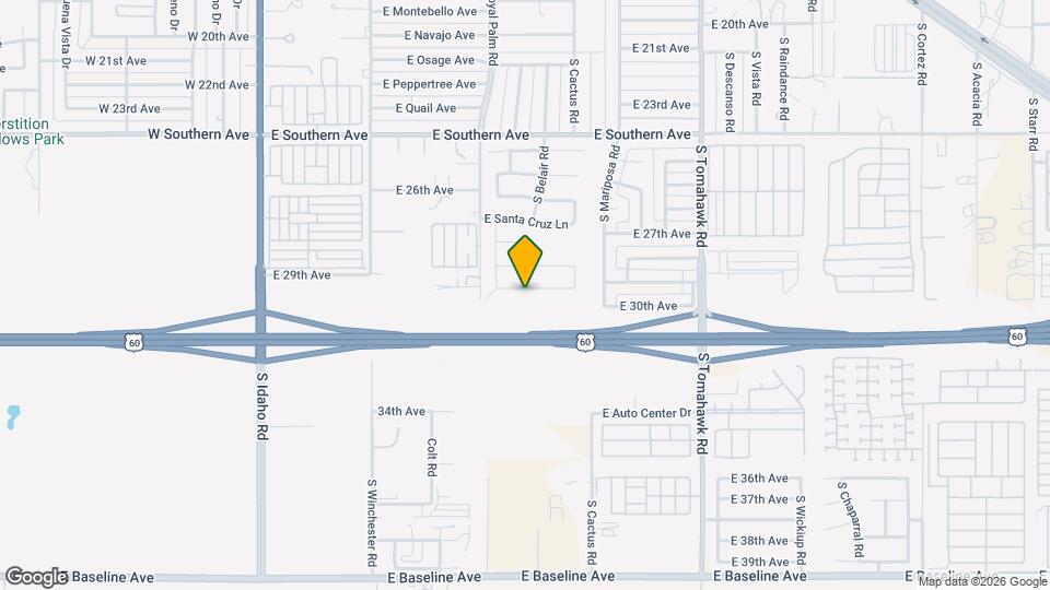 953 E Greenlee Ave Map and Location Details