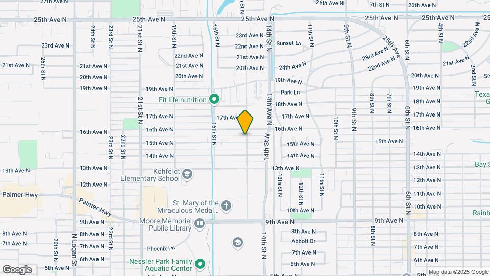 1502 15th Ave N Map and Location Details