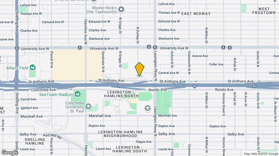 380 Dunlap St N Map and Location Details
