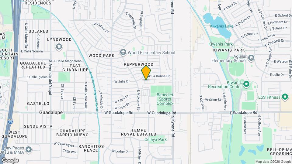 594 W Westchester Ave Map and Location Details