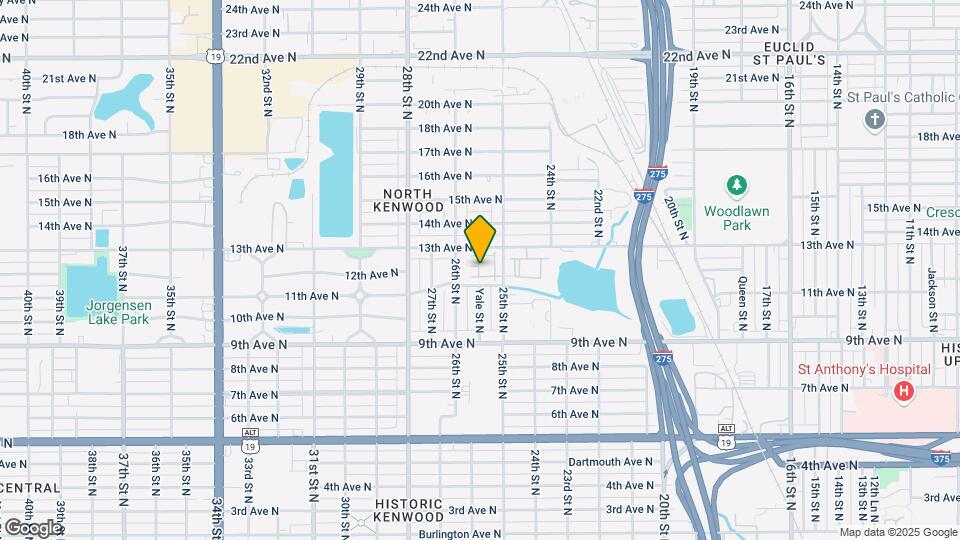 1161 25th Ln N Map and Location Details