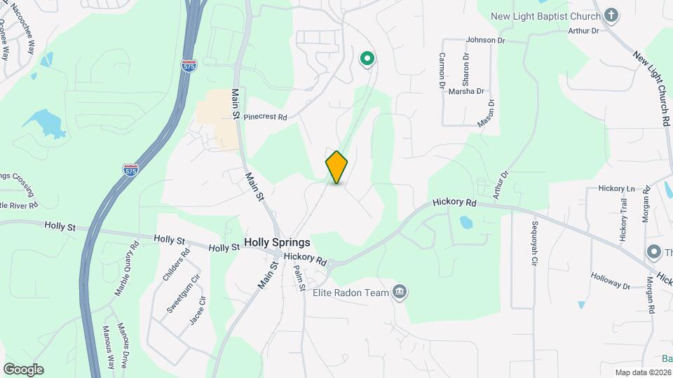 216 Cedar Valley Ct Map and Location Details