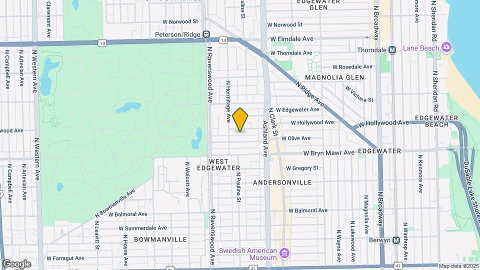 1655 W Hollywood Ave, Unit 2 Map and Location Details