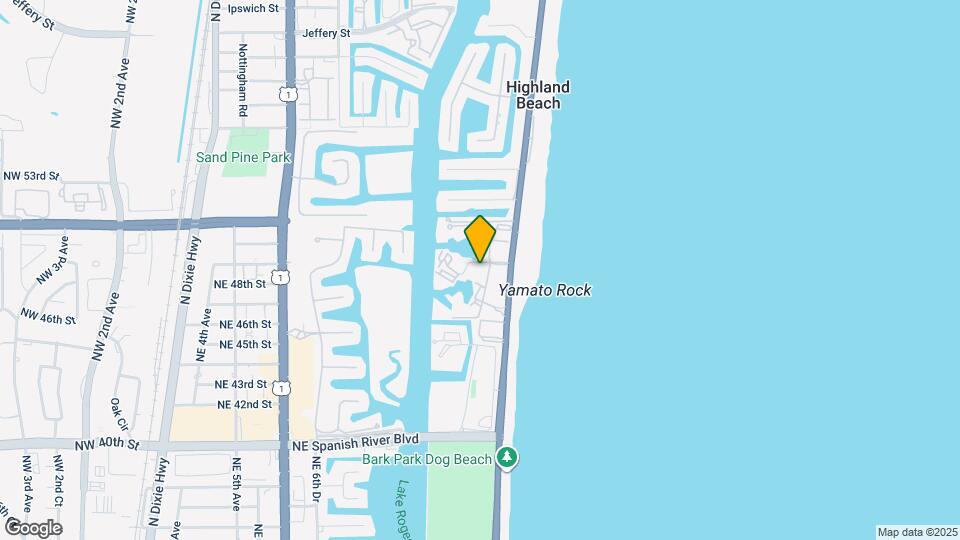 4746 S Ocean Blvd Map and Location Details
