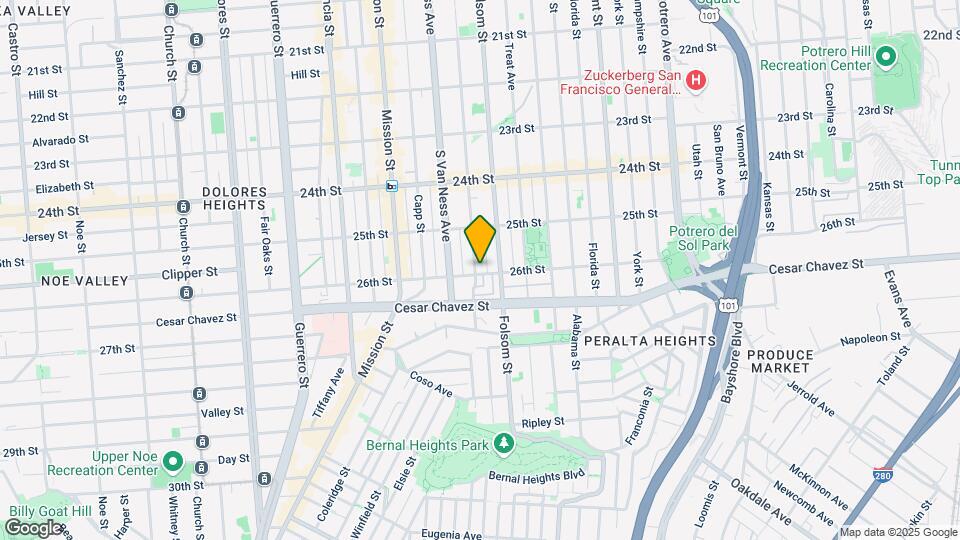 3232-3240 26th St Map and Location Details