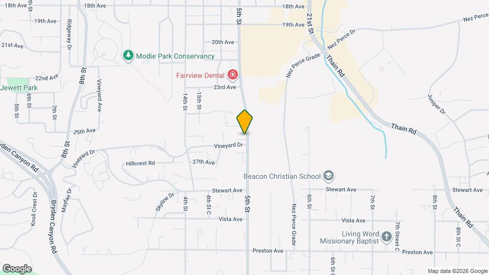 2518 17th St Map and Location Details