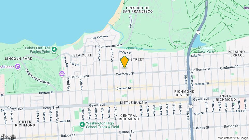 175 23rd Ave Map and Location Details