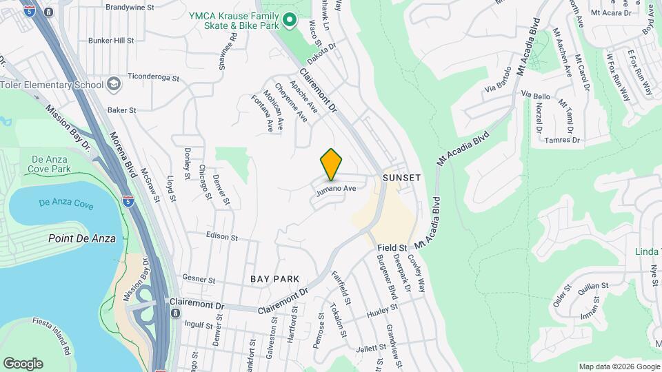 4832 Jumano Ave Map and Location Details