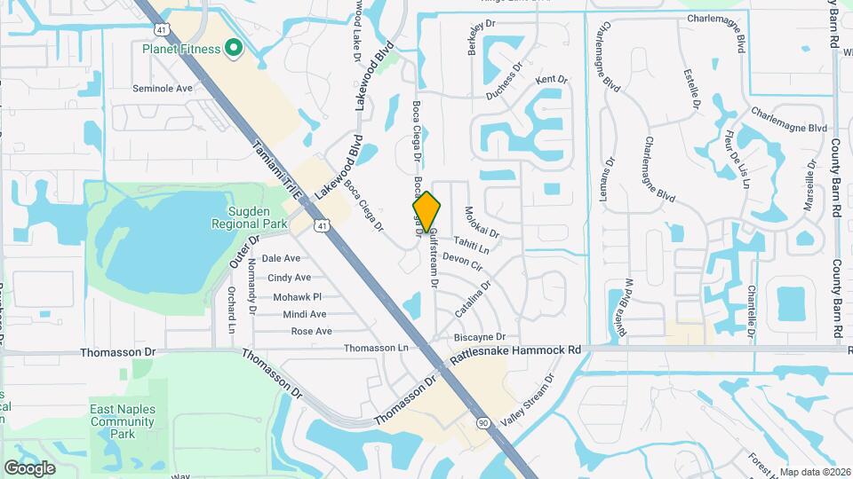 4300 Gulfstream Dr Map and Location Details