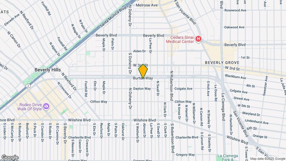339 N Almont Dr Map and Location Details