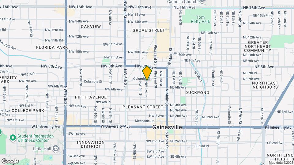 619 NW 3rd St Map and Location Details