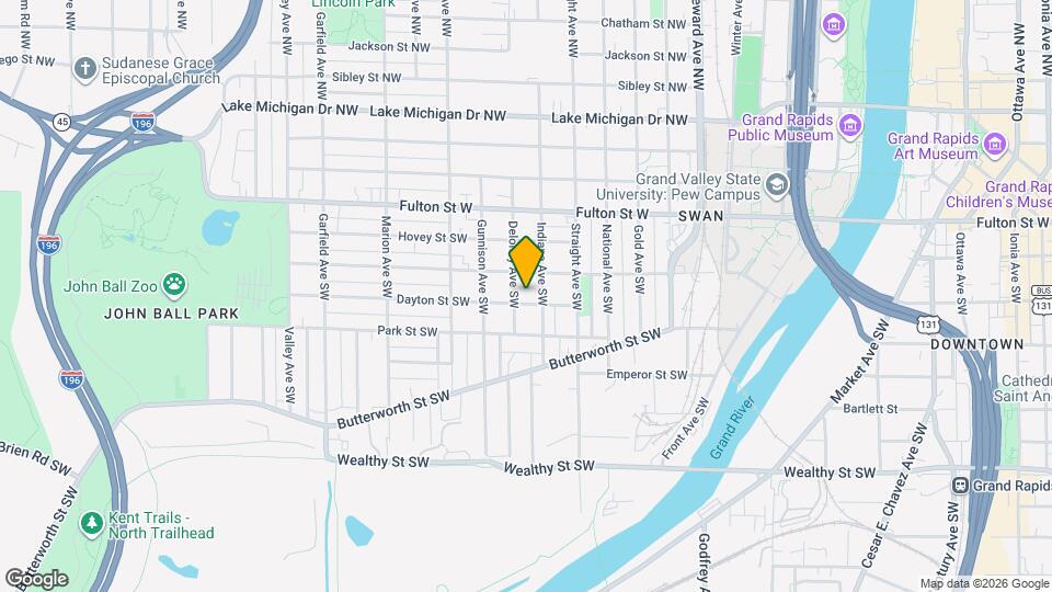 851 Dayton St SW Mapa y Detalles de la Ubicación