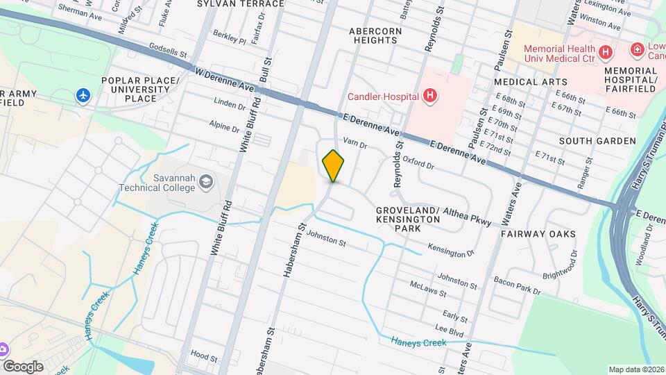 201 Kensington Dr Map and Location Details