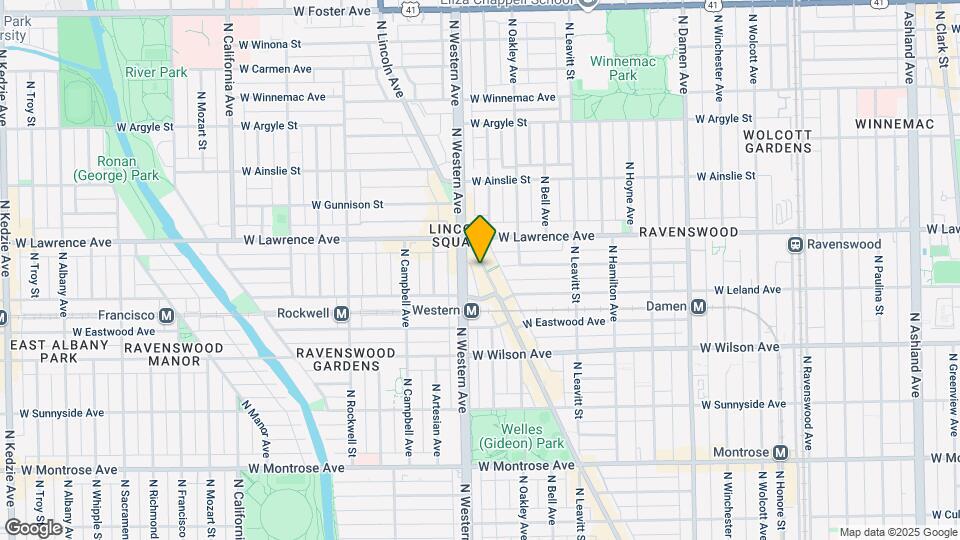 4736 N Lincoln Ave, Unit # 02 Mapa y Detalles de la Ubicación