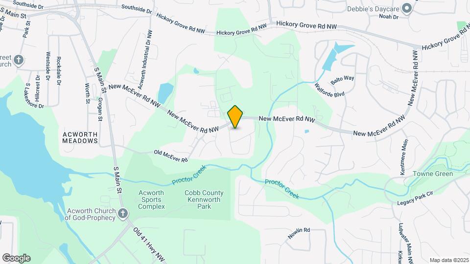 4205 Ruby Lee Dr NW Map and Location Details