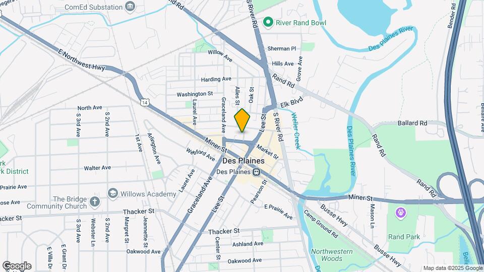 550 Ida St Mapa y Detalles de la Ubicación
