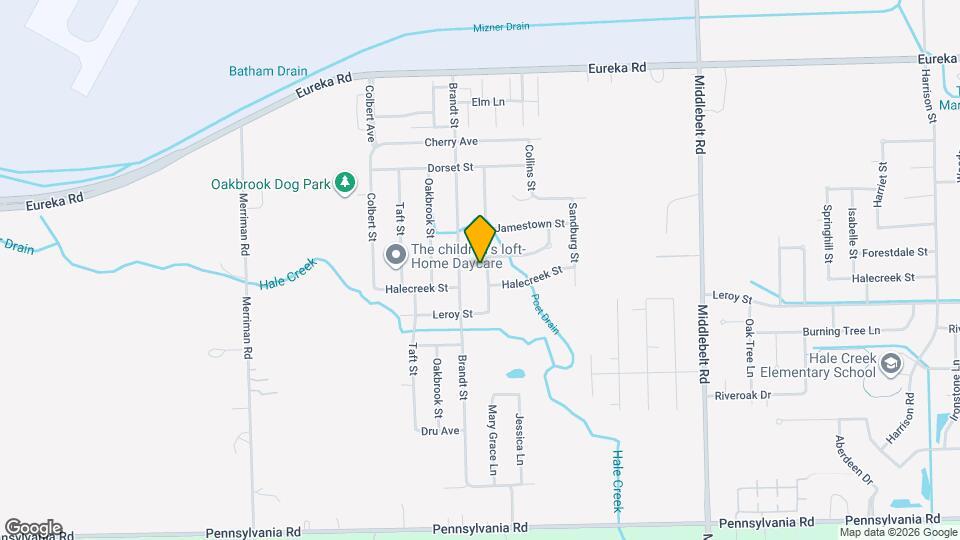 15730 Anthony St Map and Location Details