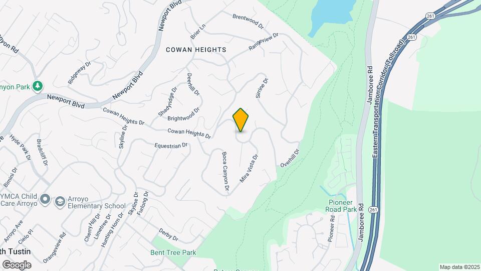 10272 Overhill Dr Map and Location Details