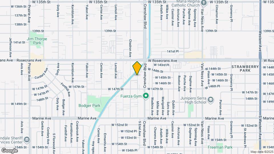 3131 W 145th St Map and Location Details
