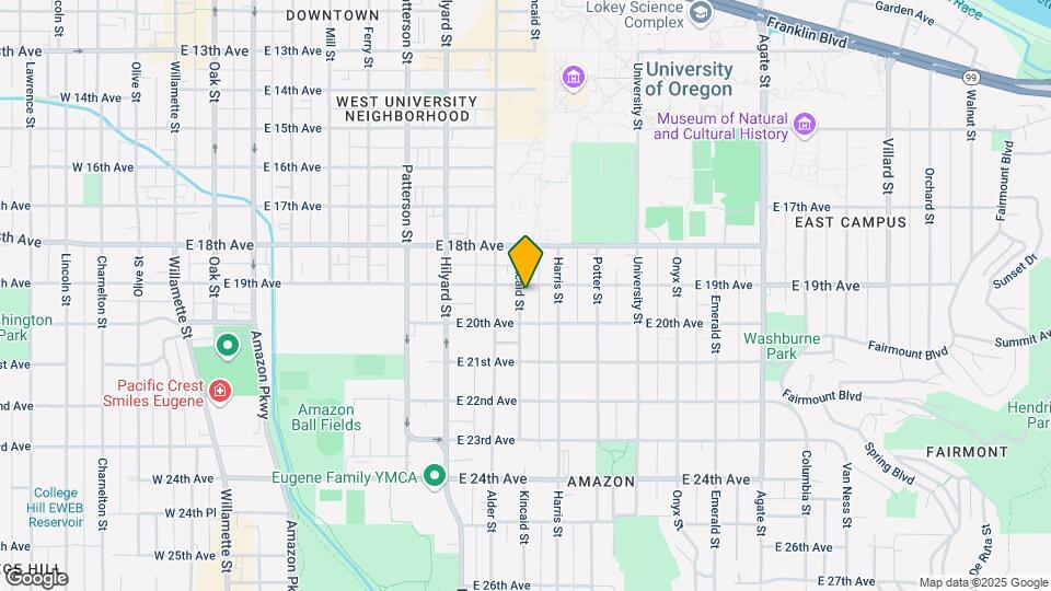1911 Kincaid St Map and Location Details