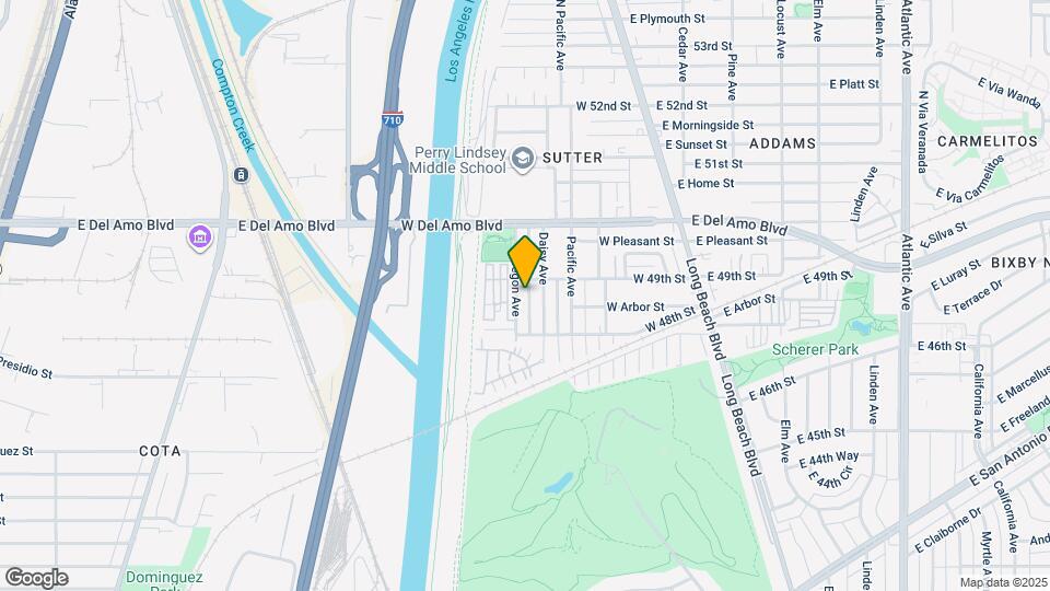 4868 Oregon Ave Map and Location Details