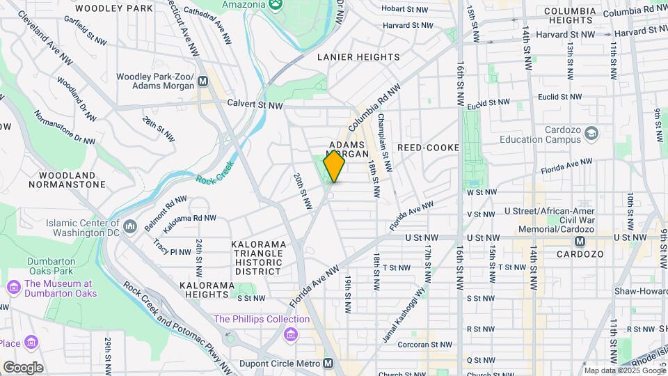 The Kalorama Map and Location Details
