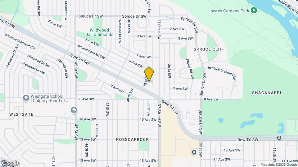 640 38th St SW Map and Location Details
