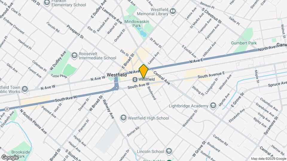 One Westfield Place Map and Location Details