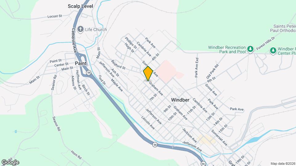 512 Graham Ave Map and Location Details