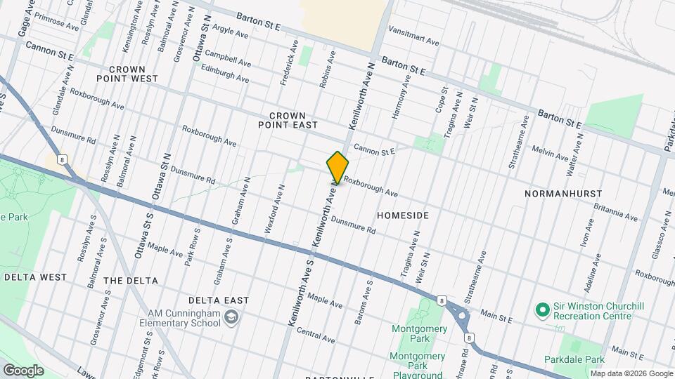 102 Kenilworth Ave N Map and Location Details