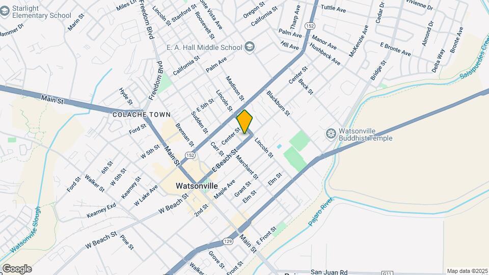 249 E Beach St Mapa y Detalles de la Ubicación