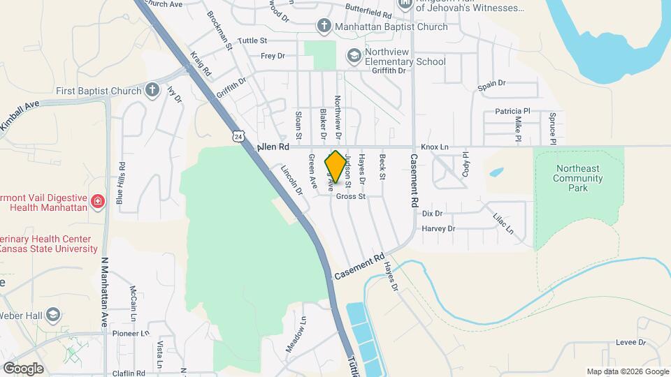 2004 Strong Ave Map and Location Details