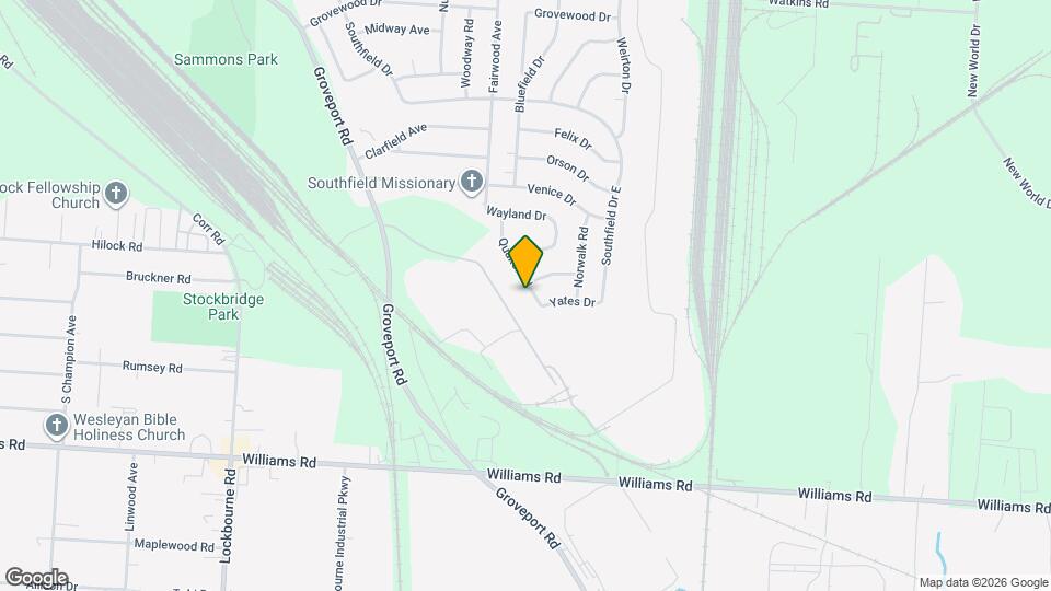 3411 Quaker Rd Map and Location Details